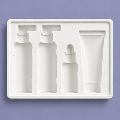 Packaging Pulp Paper Insert Tray For Skincare