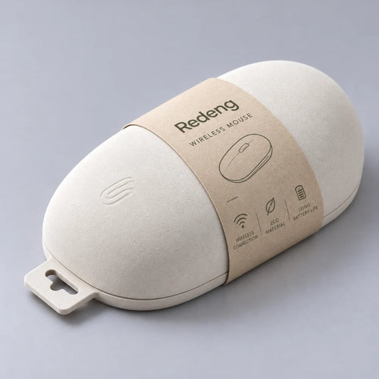 Molded Fiber Computer Mouse Paper Pulp Insert
