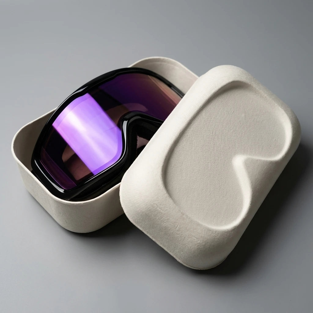 Snow Goggle Box OtaraPack | Ski Goggles Sustainable Eyewear Box – Otarapack