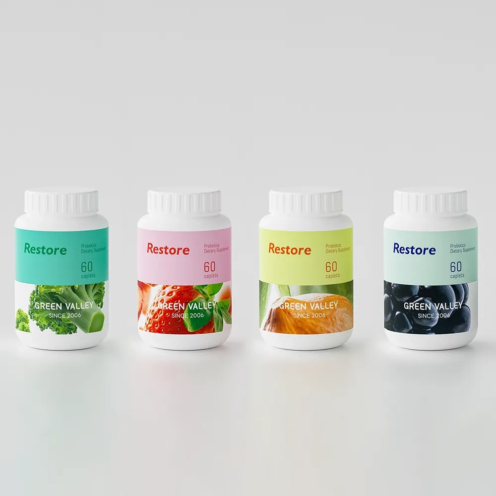 Supplement Paper Pill Bottle