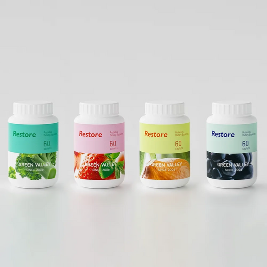 Sustainable Supplement Paper Pill Bottle