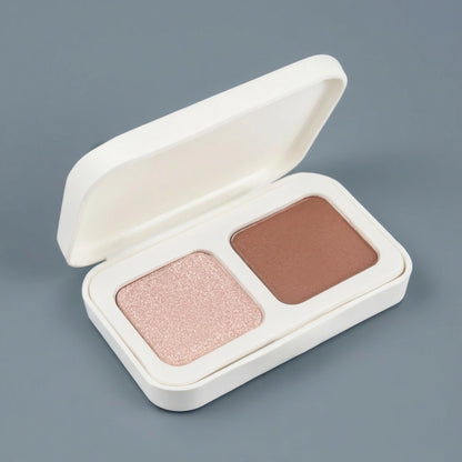 Two Slots Sustainable Empty Eyeshadow Palette