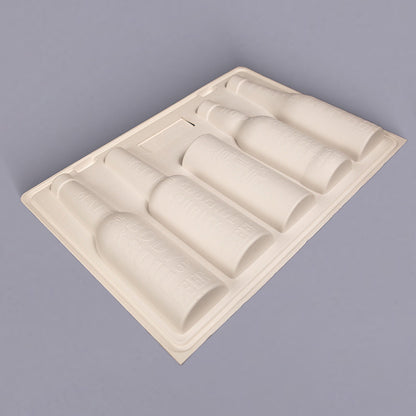 Clamshell Pulp Moulding Sustainable Beverage Packaging