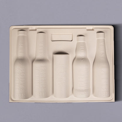 Clamshell Pulp Moulding Sustainable Beverage Packaging