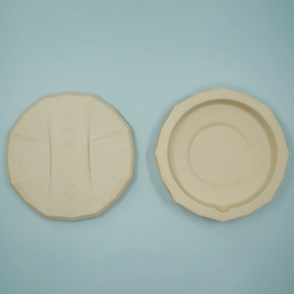 Wheat Color Biodegradable Tea Packaging